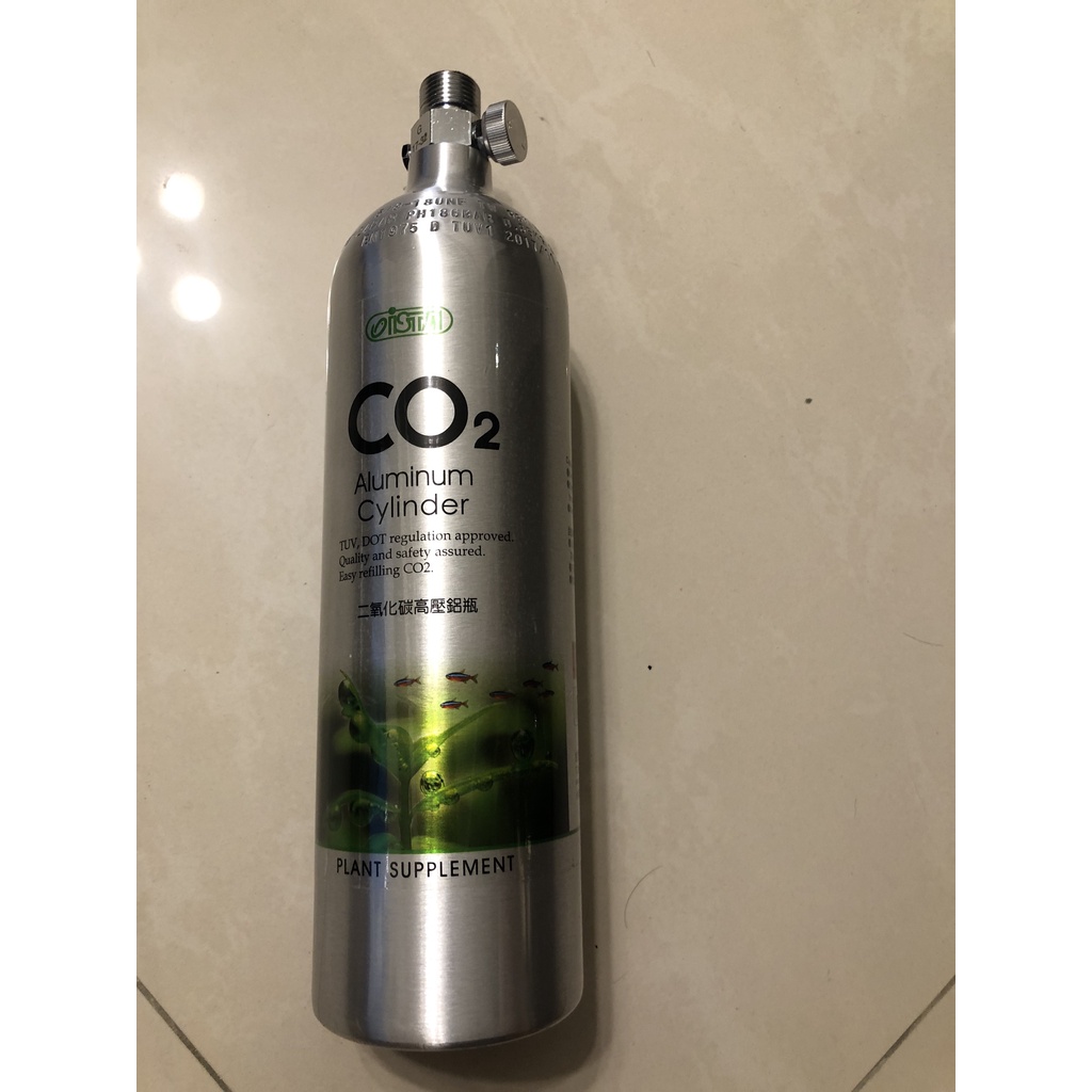 ISTA 伊士達 Co2高壓鋁瓶 (上開頭) 1L 鋁瓶 二手