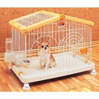 日本IRIS【HCA-900S】豪華寵物室內籠狗籠 HCA900S (黃)