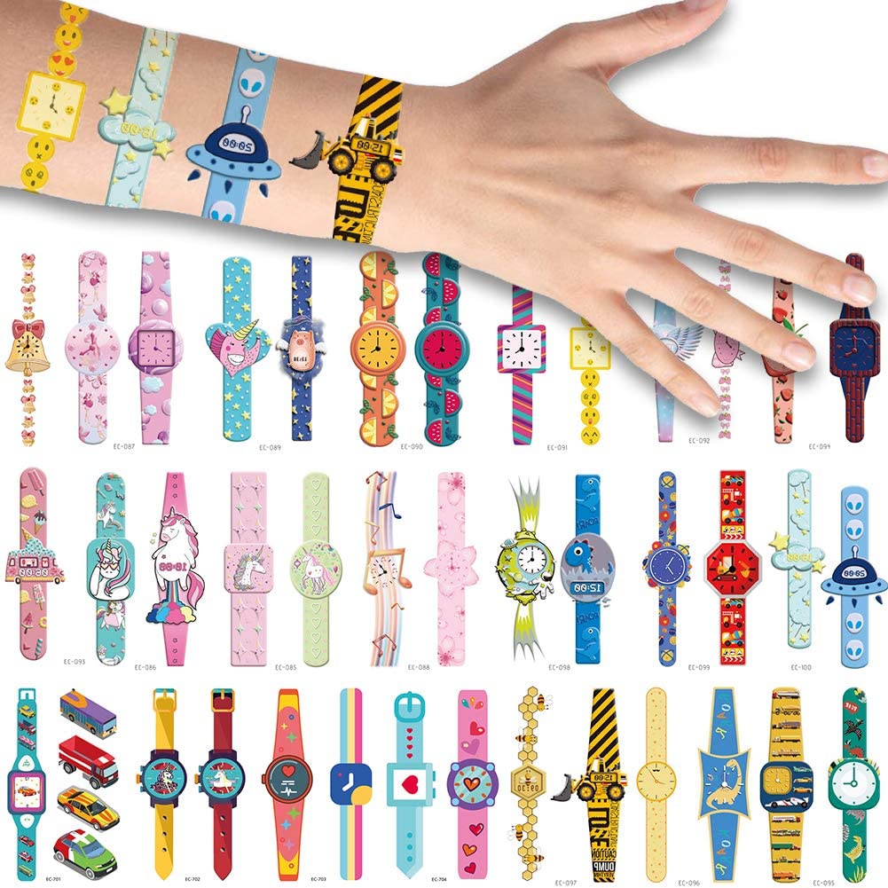 【KT】兒童安全紋身貼 一次性手錶紋身貼禮物禮品派對男童女童可愛卡通玩具
