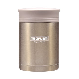 NEOFLAM 天然陶瓷塗層不銹鋼304真空悶燒罐500ML-臺灣原廠公司貨