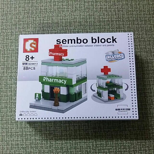 積木sembo block適合8歲以上