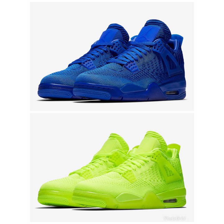 air jordan 4 retro flyknit volt