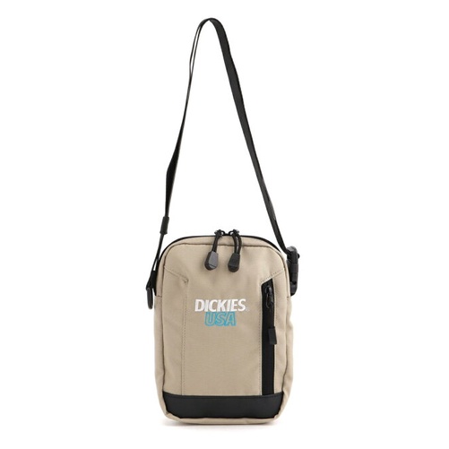 【DICKIES】14743700-74 日本限定 USA EMB SHOULDER BAG 側背包 (卡其色)化學原宿