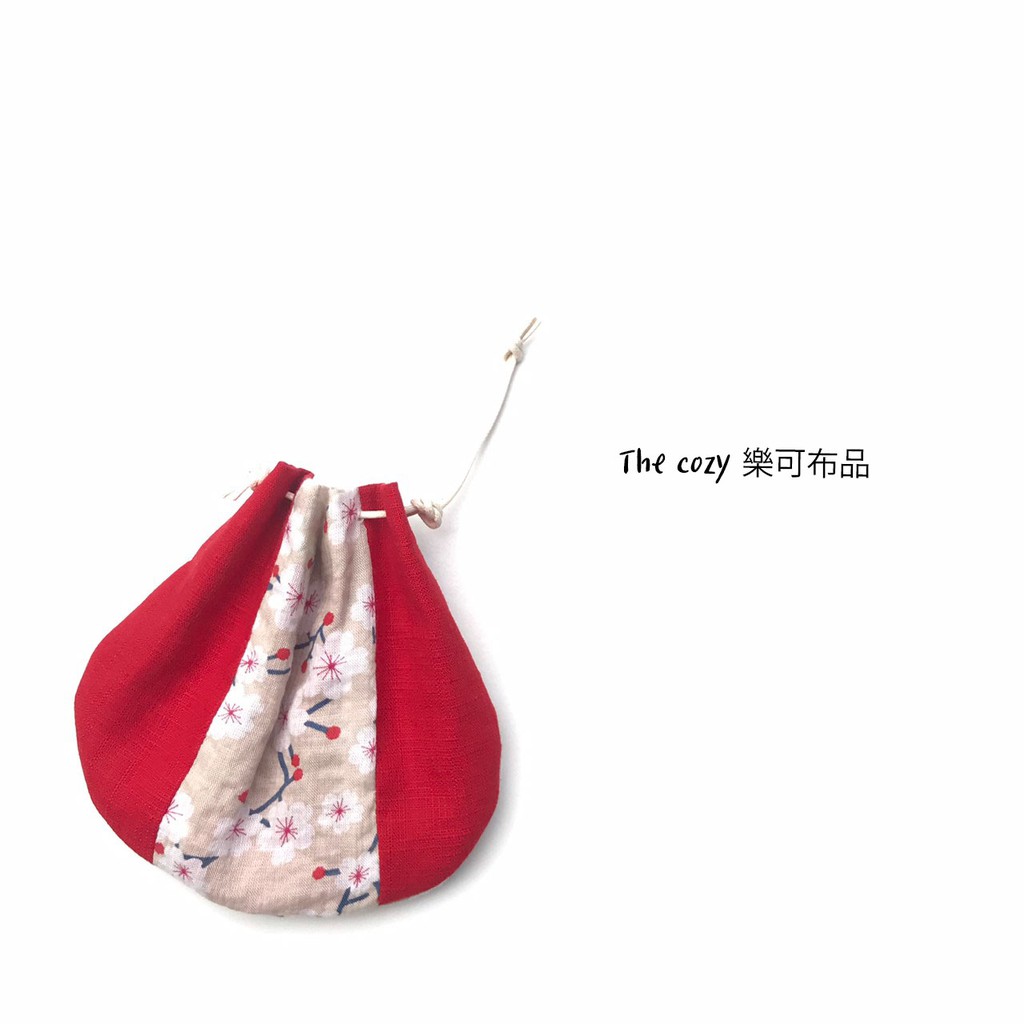 韓國材料包 版型 韓式福袋 束口袋福袋韓國布版型紙型手作diy 棉布印花布 The Cozy樂可 蝦皮購物