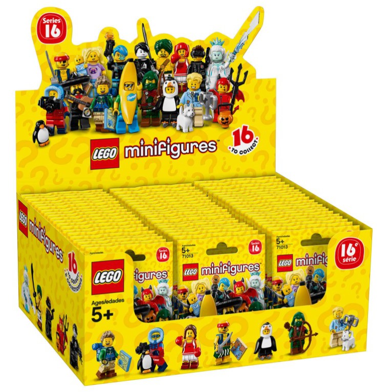 樂高 LEGO 71013 Minifrigues 16代人偶 一箱60隻 全新未拆