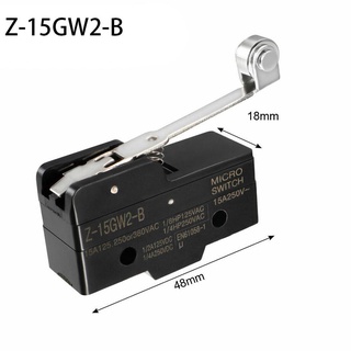 1pcs Z-15GW2-B 常開/常閉平行滾柱桿限位開關