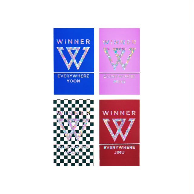 WINNER EVERYWHERE 迷你筆記本 ＃姜昇潤 ＃金秦禹＃宋旻浩＃李昇勳