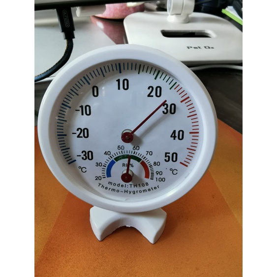居家生活寵物必備 溫濕度計(含溫度+濕度) 免電池 安全方便 PetO2 適合監控氧氣房 氧氣室 氧氣箱使用