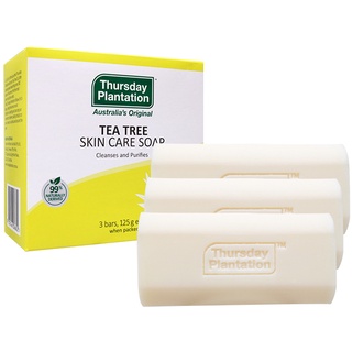 Thursday Plantation 澳洲星期四農莊 茶樹皂3入(125gx3) 香皂 肥皂【小三美日】D006602