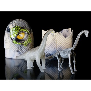 A-8 櫃 現狀品 ： SIMBA TOYS 腕龍 BRONTOSAURUS DINO SET IN EGG 天富