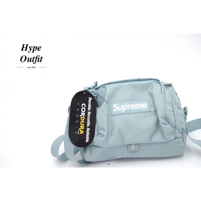supreme shoulder bag green
