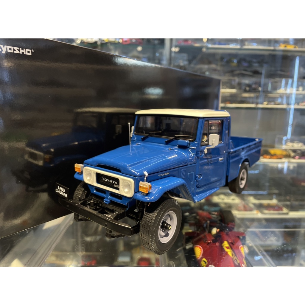 吉華科技@ 1/18 Kyosho 08958BL Toyota LAND CRUISER 40 PICKUP 藍色