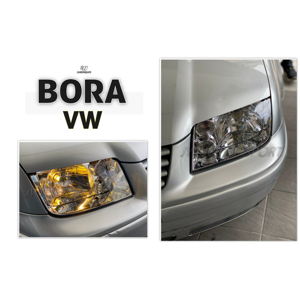 小傑車燈--全新 VW 福斯 BORA 原廠型 晶鑽 大燈 頭燈 (有霧燈) 一顆2000元 DEPO
