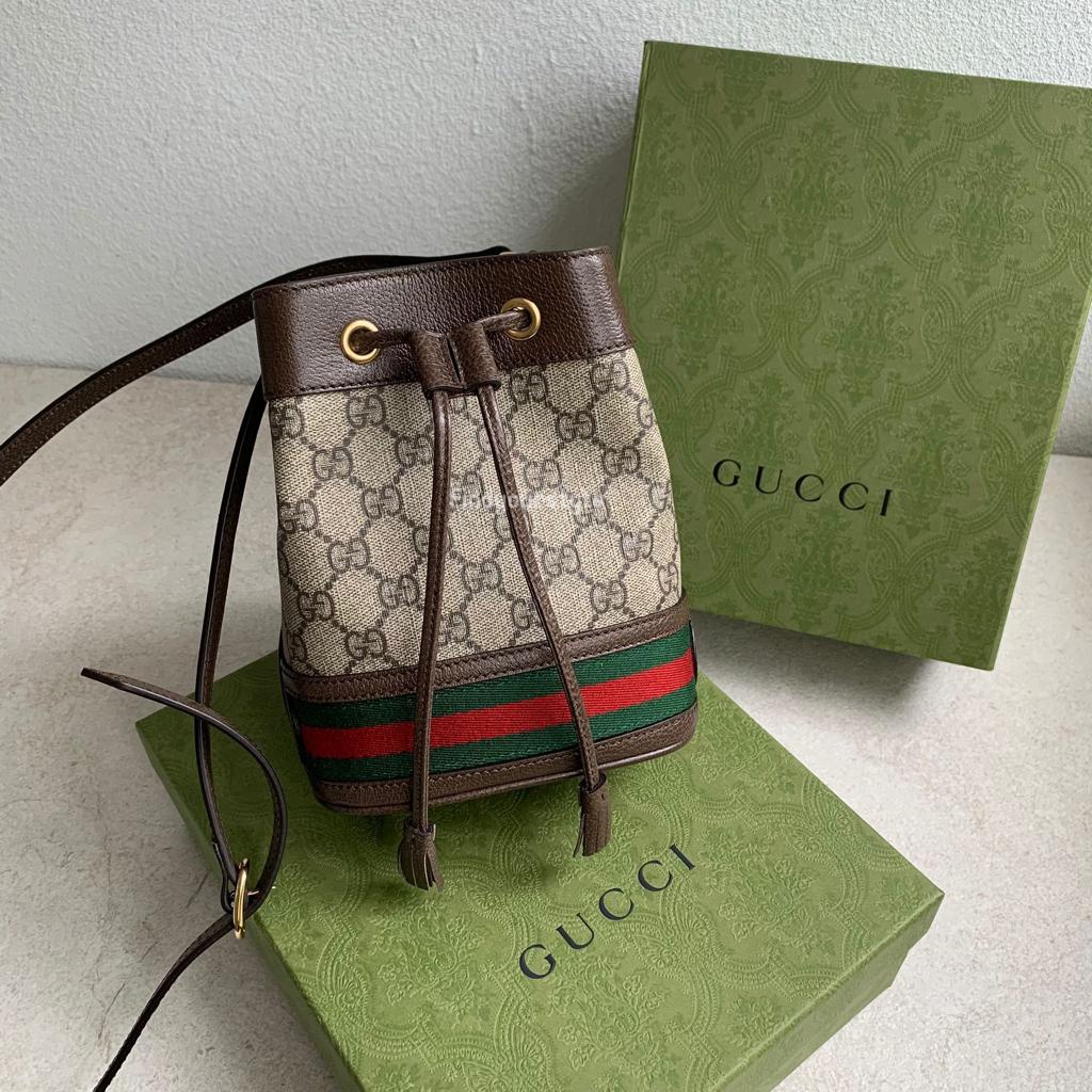 Findyourstyle 正品代購 Gucci mini老花水桶包