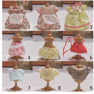 ✤鳩日堂 森林家族 衣服 洋裝 裙子 服裝 4～6繩子需自行補