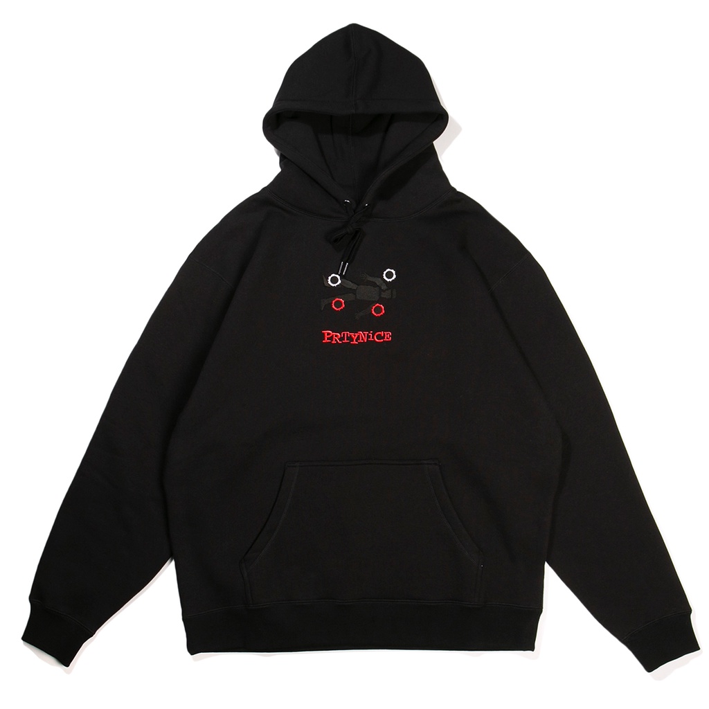 PRETTYNICE Clockers Heavyweight Hoodie-Black / 重磅帽T【CbP】