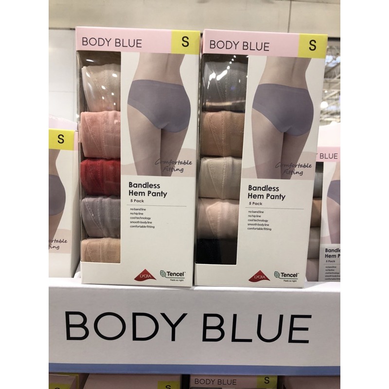 🛍好市多Costco 代購 BODY BLUE 女無痕內褲五入組 韓國品牌 亞洲尺寸：S~XL