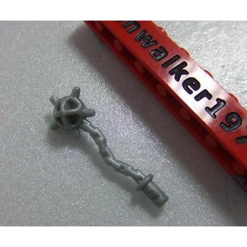 【積木2010】樂高 LEGO 珍珠淺灰色 流星錘 流星槌 / 59232 武器 7094 7946 (W-03)