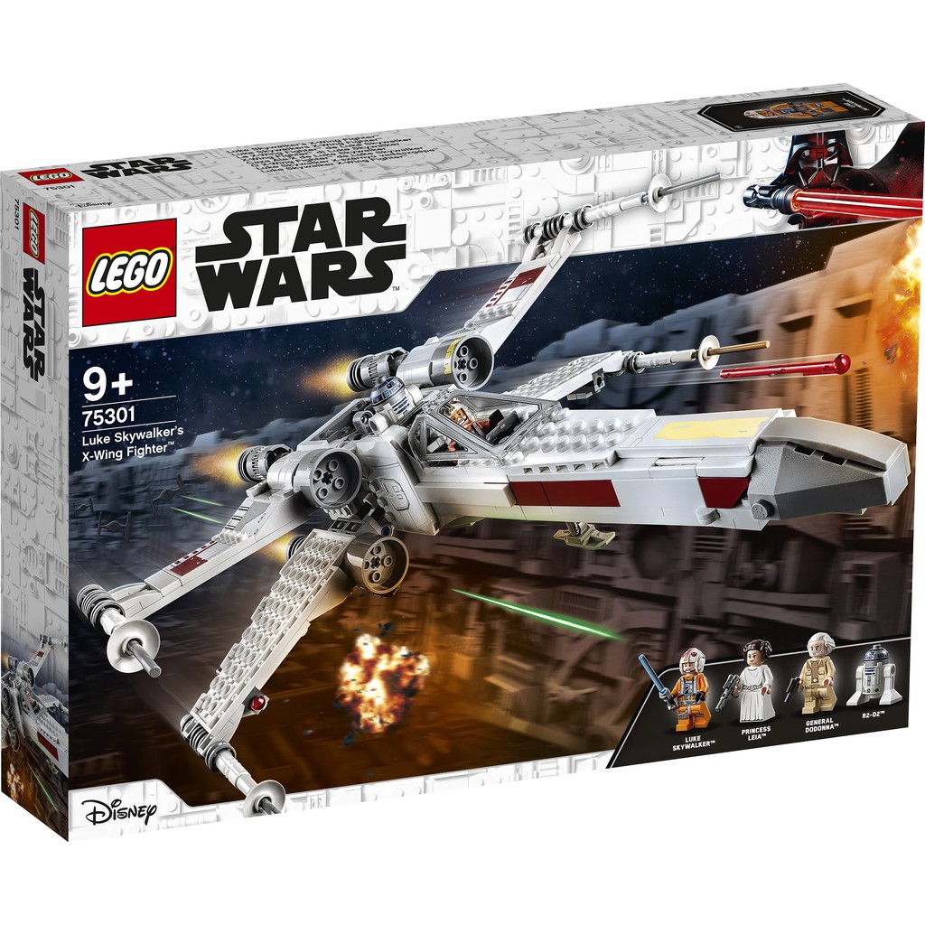 【群樂】盒組 LEGO 75301 Star Wars-路克天行者X翼戰機 現貨不用等