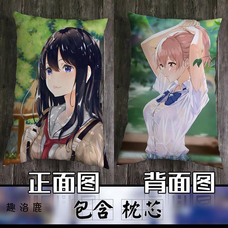 9290西宮硝子聲之形同款二次元動漫汽車靠墊照片雙面禮物抱枕頭周邊 蝦皮購物