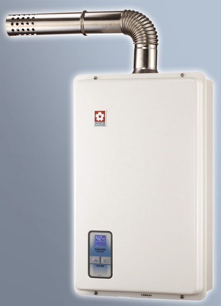 《電料專賣》 自取 私訊 優惠9500 櫻花 SH-1333 13公升熱水器 數位恆溫 強制排氣 熱水器  含基本安裝