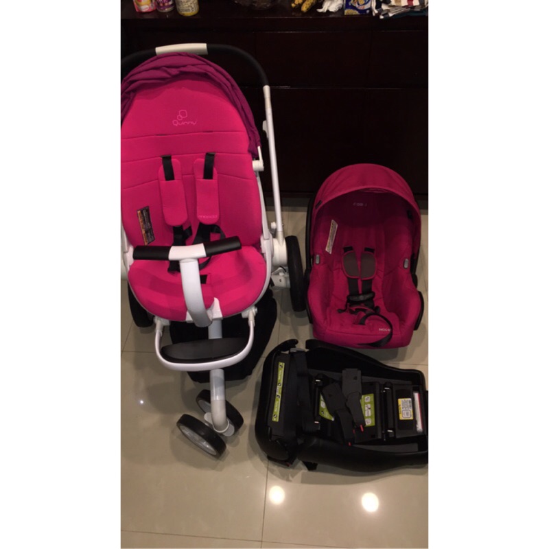 quinny moodd 推車 isofix 底座 Maxi-Cosi Mico AP 新生兒提籃