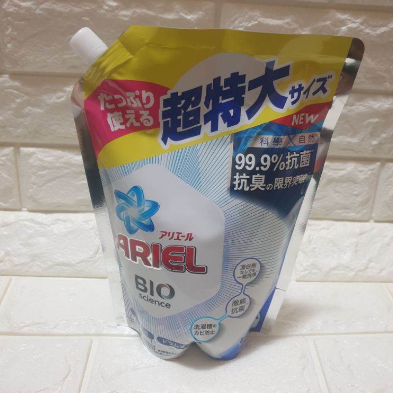 【阿猜本丸】Ariel 抗菌防臭洗衣精 補充包 1260公克/包 單包販售 COSTCO 好市多