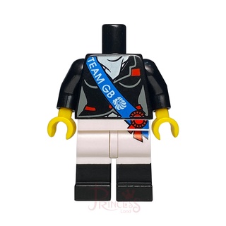 公主樂糕殿 LEGO 樂高 2012年 8909 英國奧運 絕版 馬術騎士 身體+腳 973pb1157c01 B015