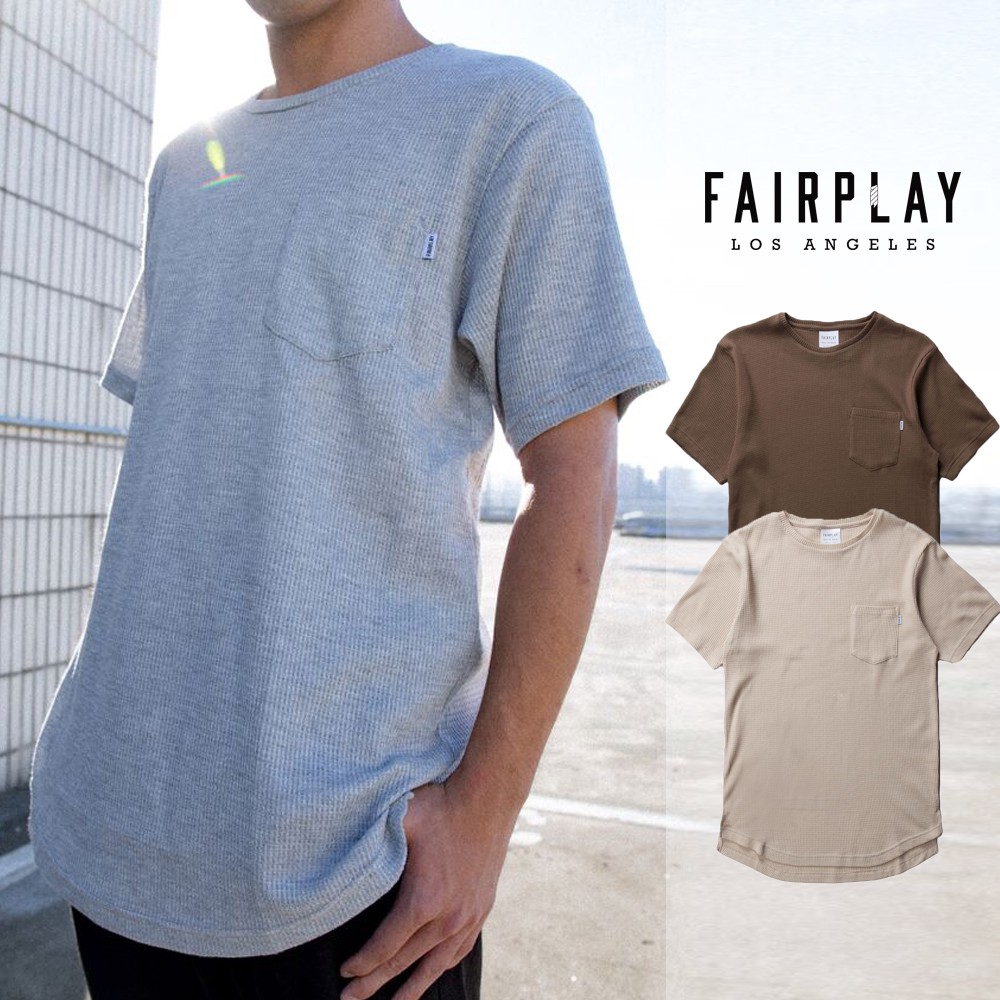 FairPlay Cody 大地沙 橄欖棕 短袖T恤 內搭 長版 素T 短T 前短後長 圓弧下擺 O/T