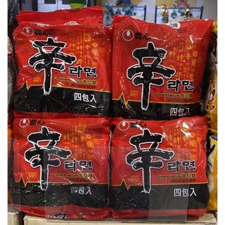 韓國 NONGSHIM 農心 辛口拉麵/安城湯麵/辛辣白菜風味拉麵/爽口海鮮烏龍麵