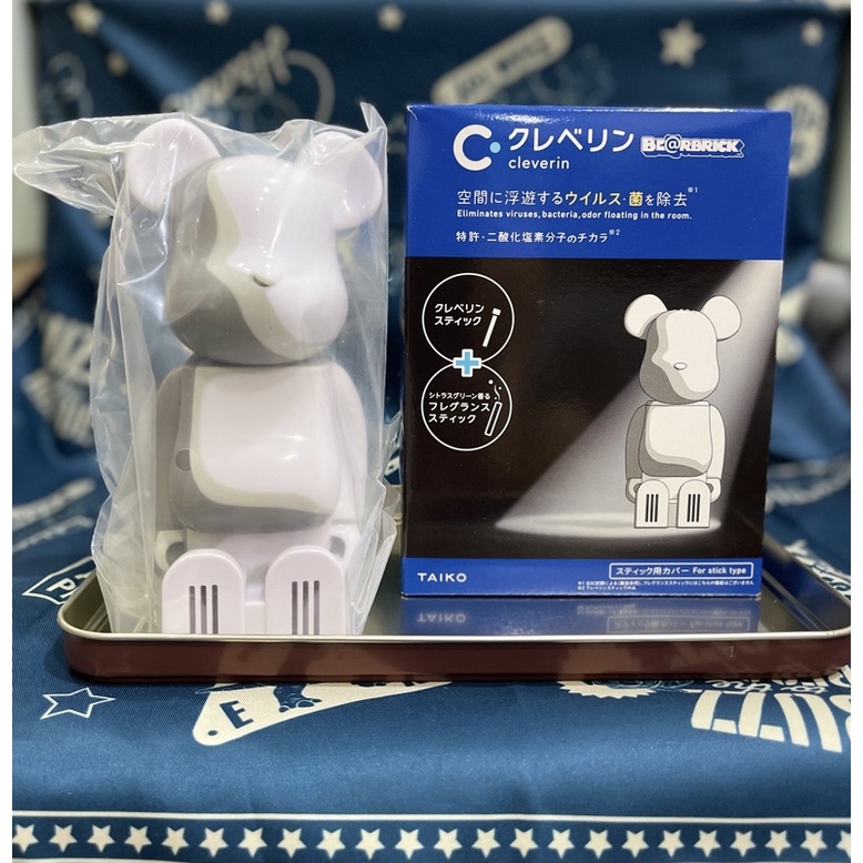 Cleverin 加護靈 BE@RBRICK nendo設計款 庫柏力克熊（全新 未拆）