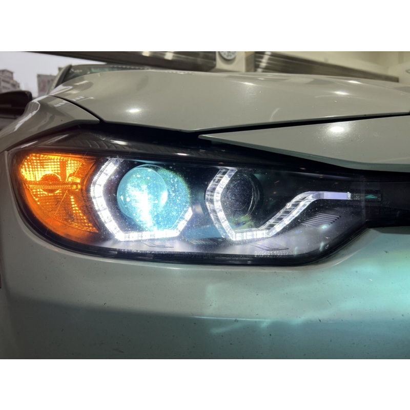 BMW F30 328 320 3系 HID頭燈 LED光圈