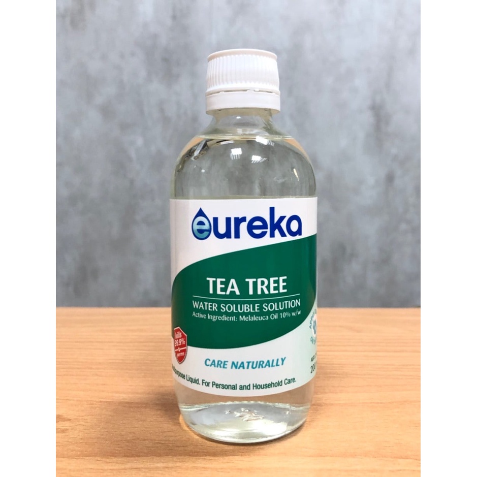 🔴防疫優惠【現貨】澳洲 Eureka茶樹全能水溶性精油(10%)-200ml  茶樹 快速出貨