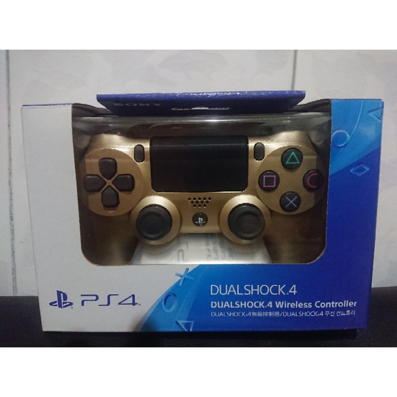 全新品 PS4正版原廠公司貨 2代手把 控制器  金色