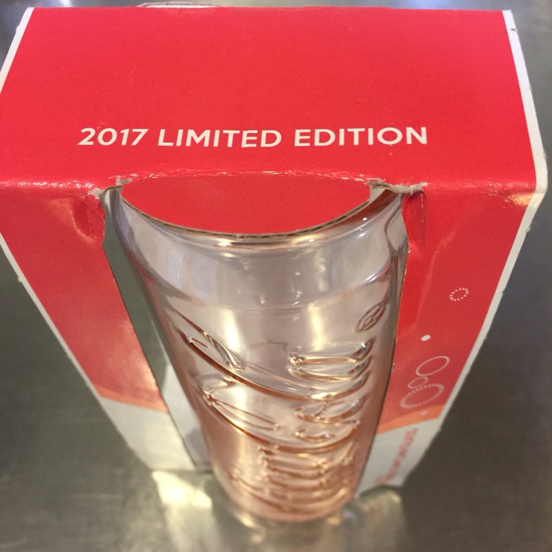2017麥當勞可口可樂巧罐杯-櫻桃紅