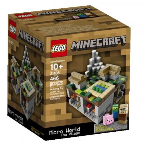 LEGO 樂高 21105 Minecraft 創世神Micro World