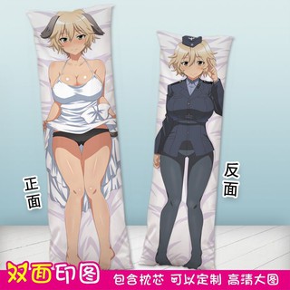 雁淵光雁淵孝美無畏魔女周邊等身動漫抱枕雙面印圖定制長條枕頭套 蝦皮購物
