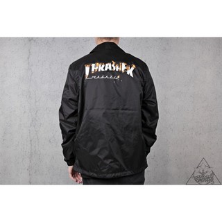 【HYDRA】Thrasher Intro Burner Coach Jacket 燃燒 教練外套 火焰【TS53】