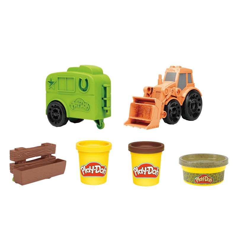 Play-Doh培樂多 車輪系列 小馬拖拉機 ToysRUs玩具反斗城