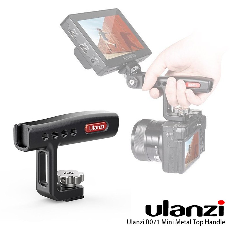 三重☆大人氣☆ Ulanzi R071 冷靴型 迷你 上提 手柄 手把 提把 適用 輕型 / 小型 相機