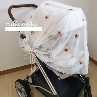[新多]韓國ins嬰兒車蚊帳全罩式通用寶寶手推車防蚊透氣罩