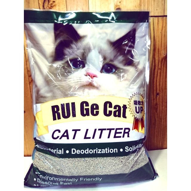 RUI GE CAT 天然黃礦砂 貓砂用 超低粉塵 超強吸水 /6.7公斤單包可7-11貨到付款🐈