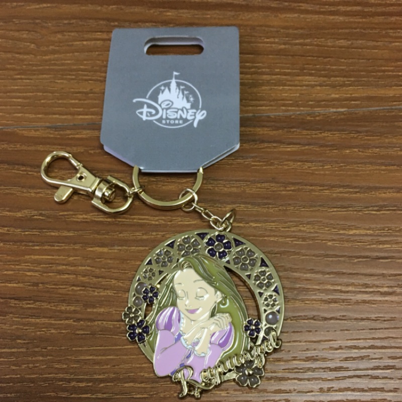 日本迪士尼 長髮公主 樂佩 鑰匙圈 吊飾 掛飾 迪士尼專賣店