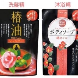 日本 椿油 洗髮精/沐浴乳 補充包 400ml