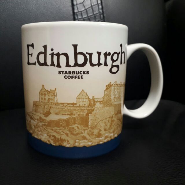 星巴克 城市杯 愛丁堡 Edinburgh 英國 絕版 杯況良好 除背面有3個小藍點  已預訂