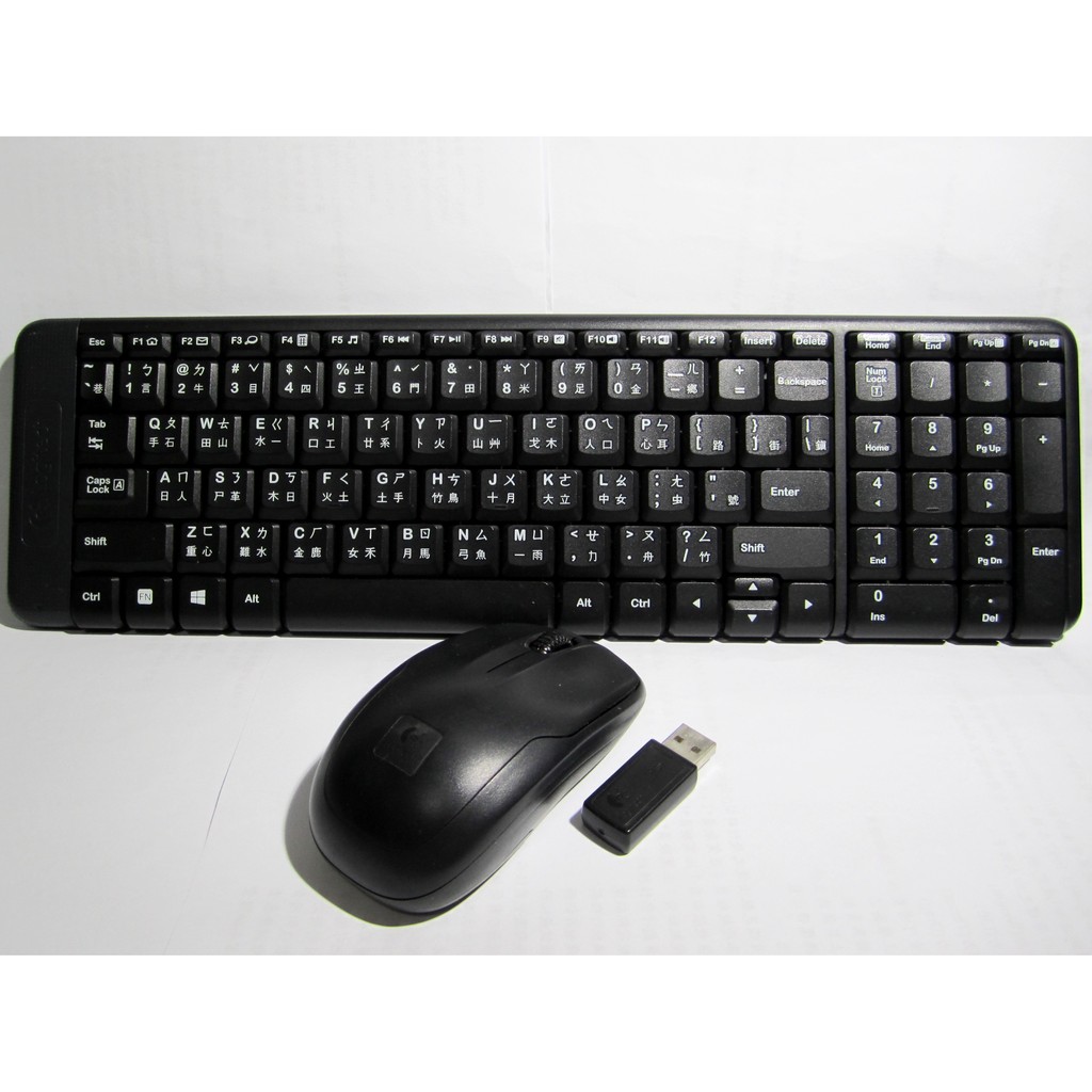 [二手] 羅技Logitech MK220 無線滑鼠鍵盤組