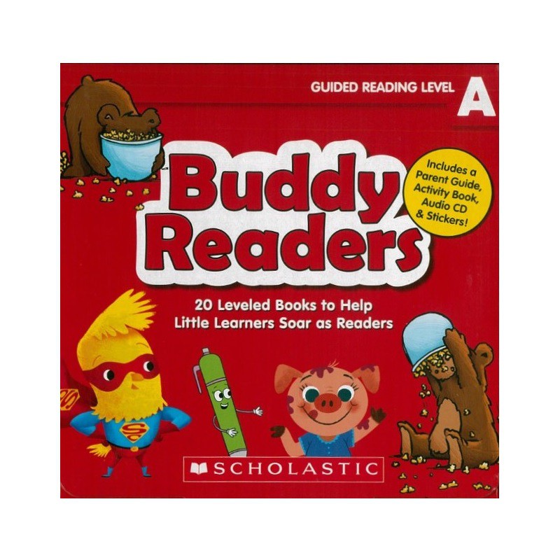 Buddy Readers: Level A (With CD) 英語小讀本盒裝書(初級)