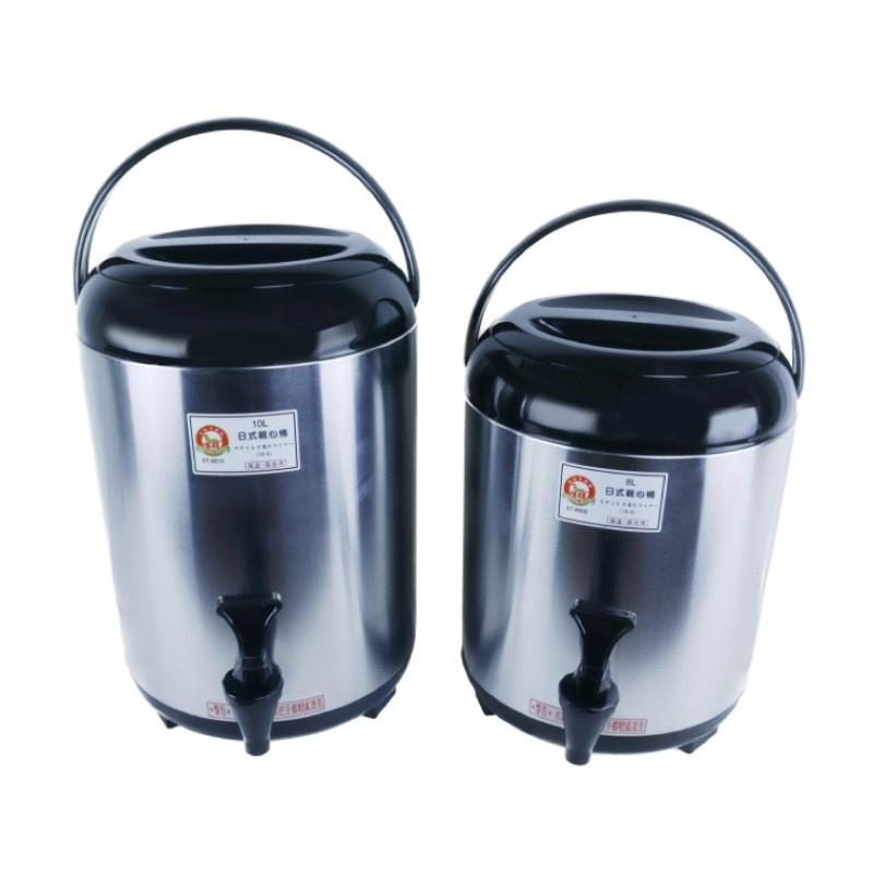 【知久道具屋】台灣製 親心日式保溫茶桶 304不銹鋼內膽 8L 10L 12L 茶桶 保溫桶 飲料桶