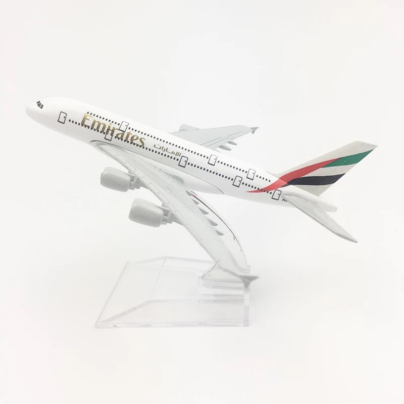 🔥臺灣現貨 火速發貨🔥阿聯酋航空 空客A380 合金飛機模型 16公分