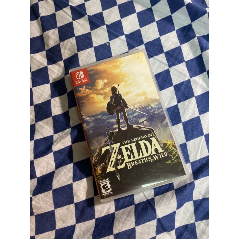 Switch遊戲 薩爾達傳說 曠野之息（英文版）